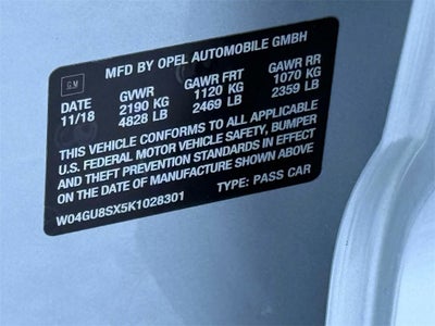 2019 Buick Regal TourX Preferred