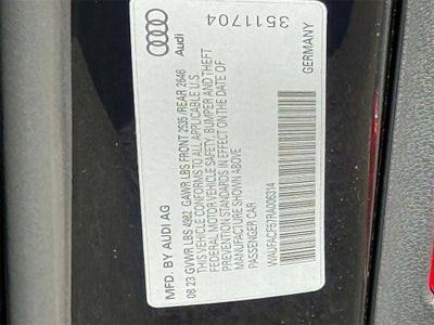 2024 Audi A5 Sportback S line Premium Plus