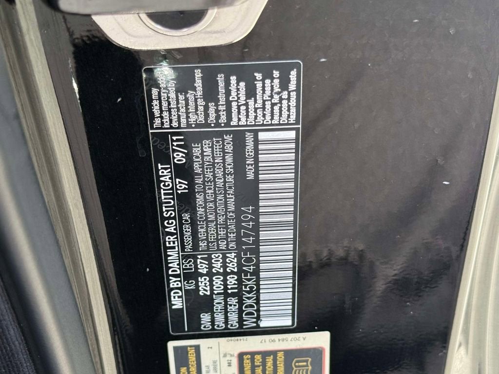 2012 Mercedes-Benz E-Class E 350