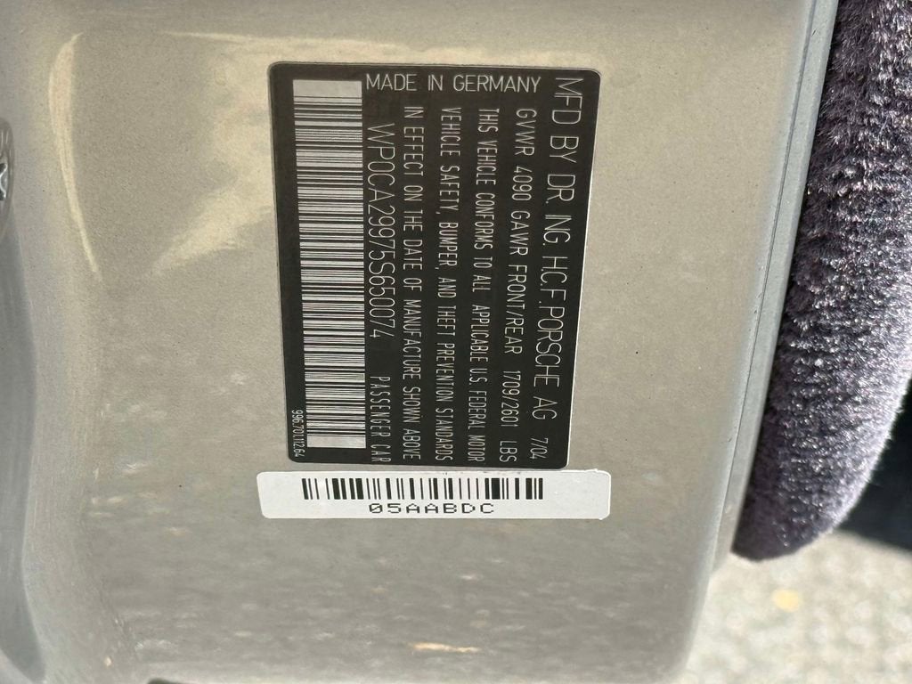 2005 Porsche 911 Carrera