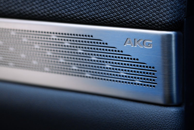 Close-up View of the AKG Studio Audio Speaker | Lindsay Cadillac of Alexandria in Alexandria VA